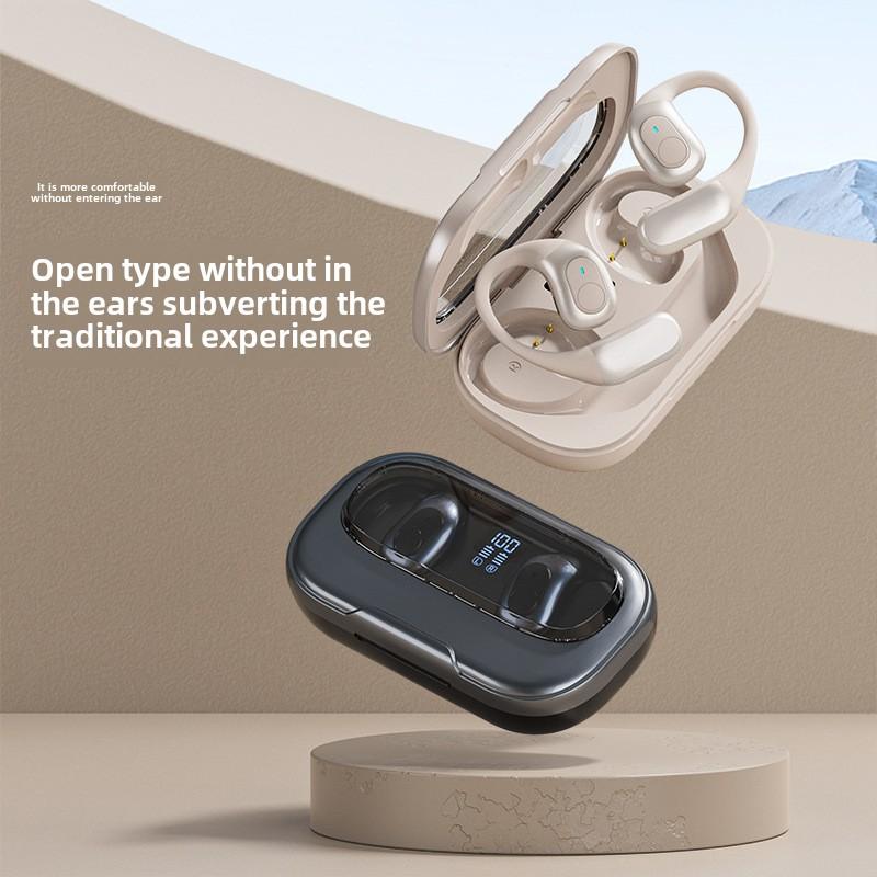 Open Earless Bluetooth Earphone Ultra-long Life Noise Cancelling Earphone Wireless Bluetooth