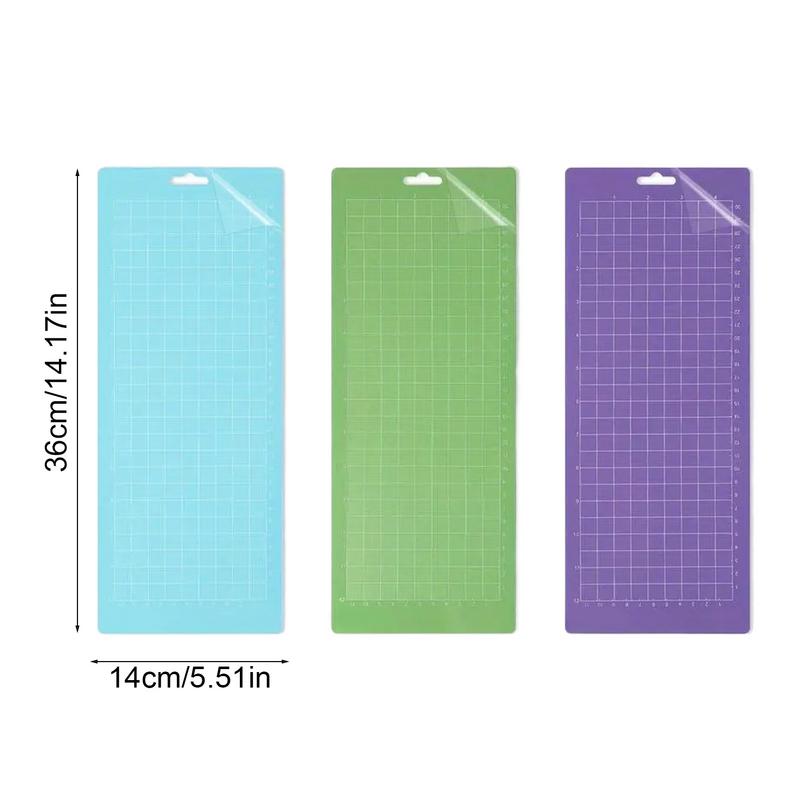 Craft Cutting Mat 3 Piece Sticky Adhesive Pad Cutting Matts For Sewing For Quilting Arts Projects Kitchen Paper PVC Engraving