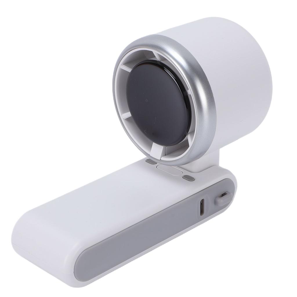 Handheld Turbo Fan Digital Display Portable USB Rechargeable Foldable Personal Fan for Outdoor Travel 5 Speed Wind with