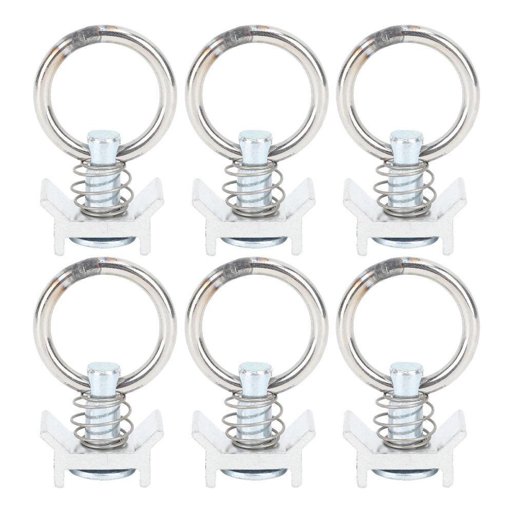 6pcs Versatile Single Stud Fitting Durable Stud Tie Down Anchor Cargo Control Fitting  Construction