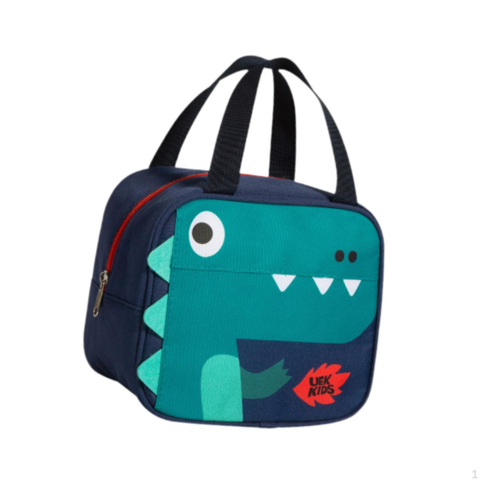 Insulated Lunch Box Bag Reusable Waterproof Food Carrier Handbag Dinosaur 1575₽
