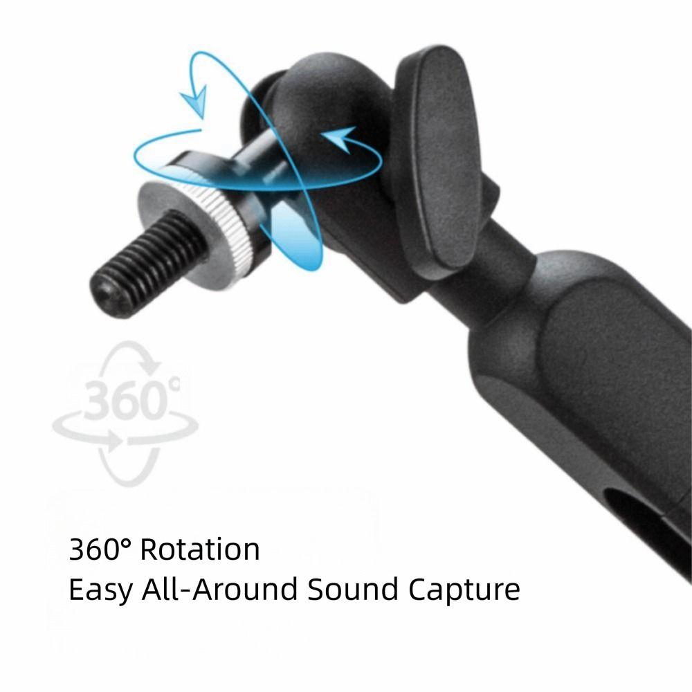 Aluminium Studio Low Profile Mic Arm Mic Low Level Cantilever Bracket  Broadcasting Room