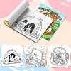 Fantasy Garden Castle Butterfly Art Coloring Book 20-22 Pages Double Pages Gift For Birthday Party Relieve Stress