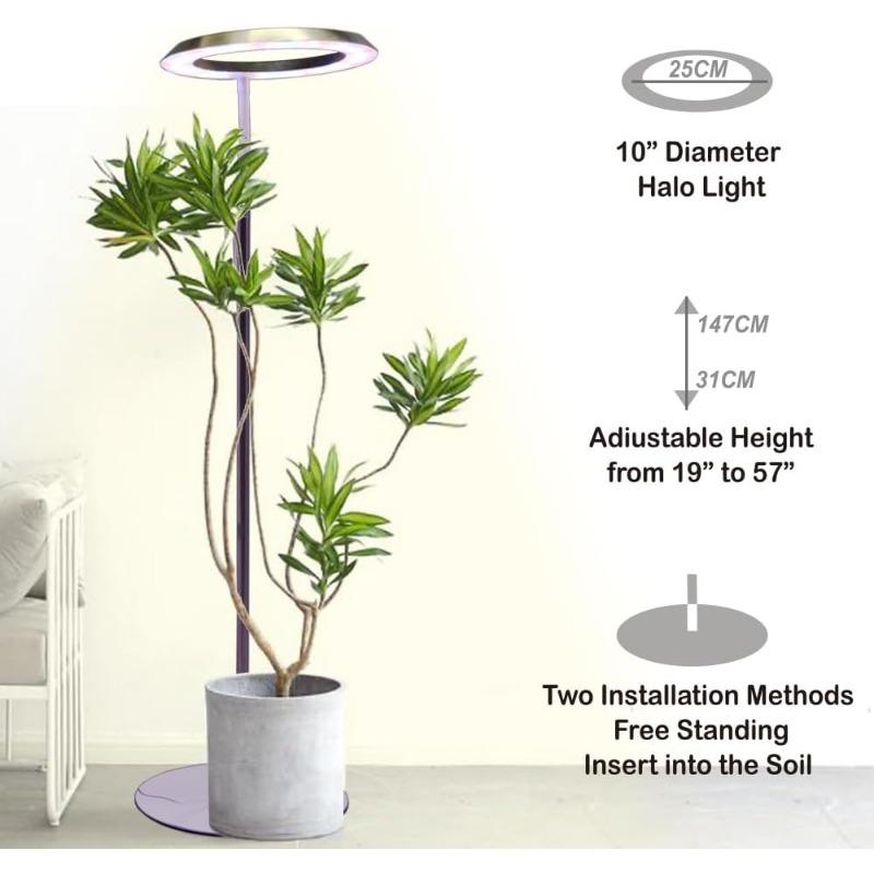 LED professional plant growth lights, with a variety of light color switching and dimming functions, suitable for indoor plants