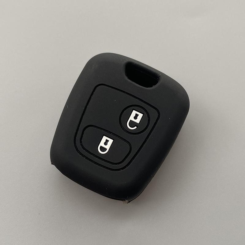 silicone car key cover case for Citroen Berligo Xsara Saxo C1C2 C3 C4 C5 C8 Picasso For Peugeot 106 206 207 306 307 406 407 Key