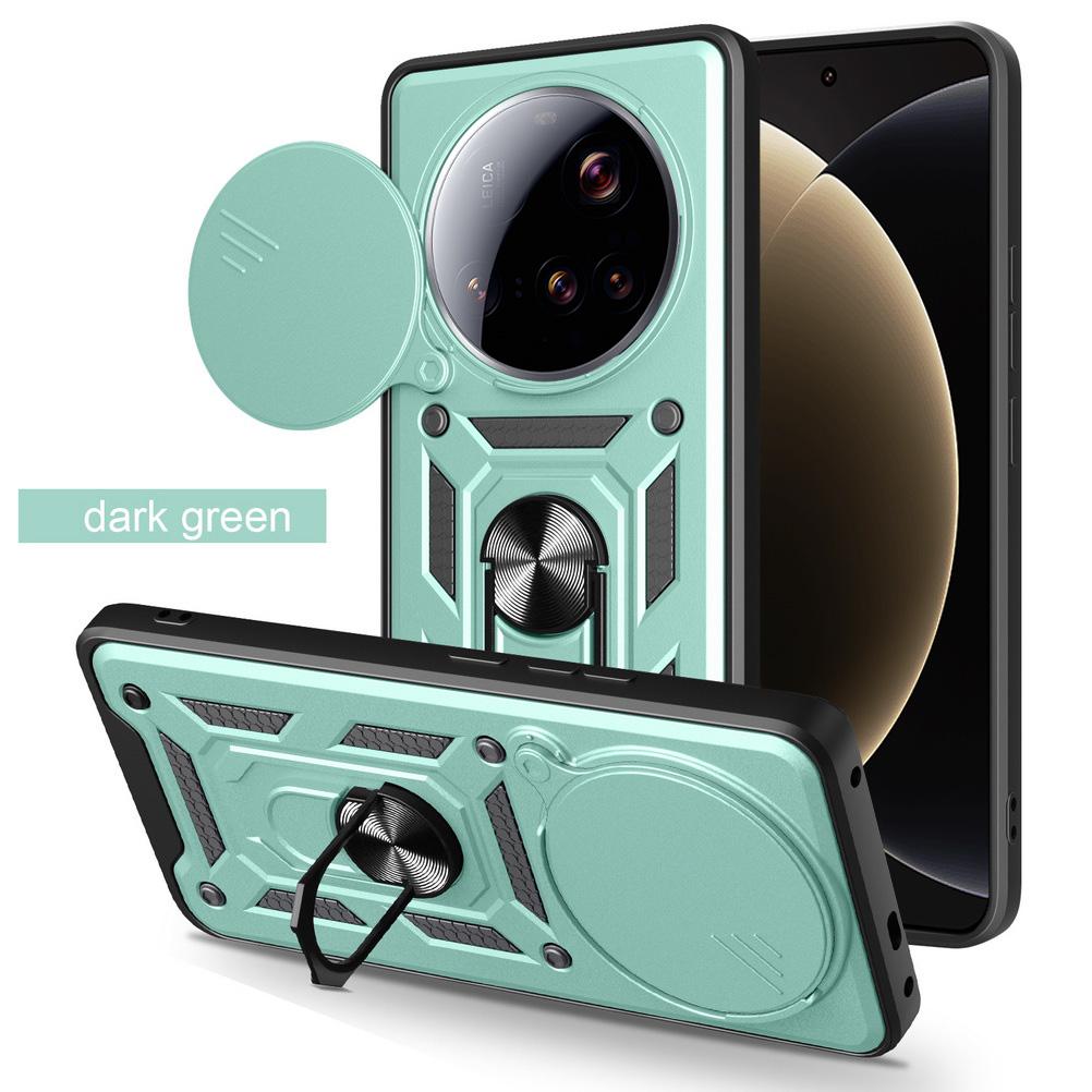 Camera Protect Case for Xiaomi 15 Ultra Mi15 Ultra Mi 14 Ultra Armor Hybrid Metal Ring Holder Back Cover
