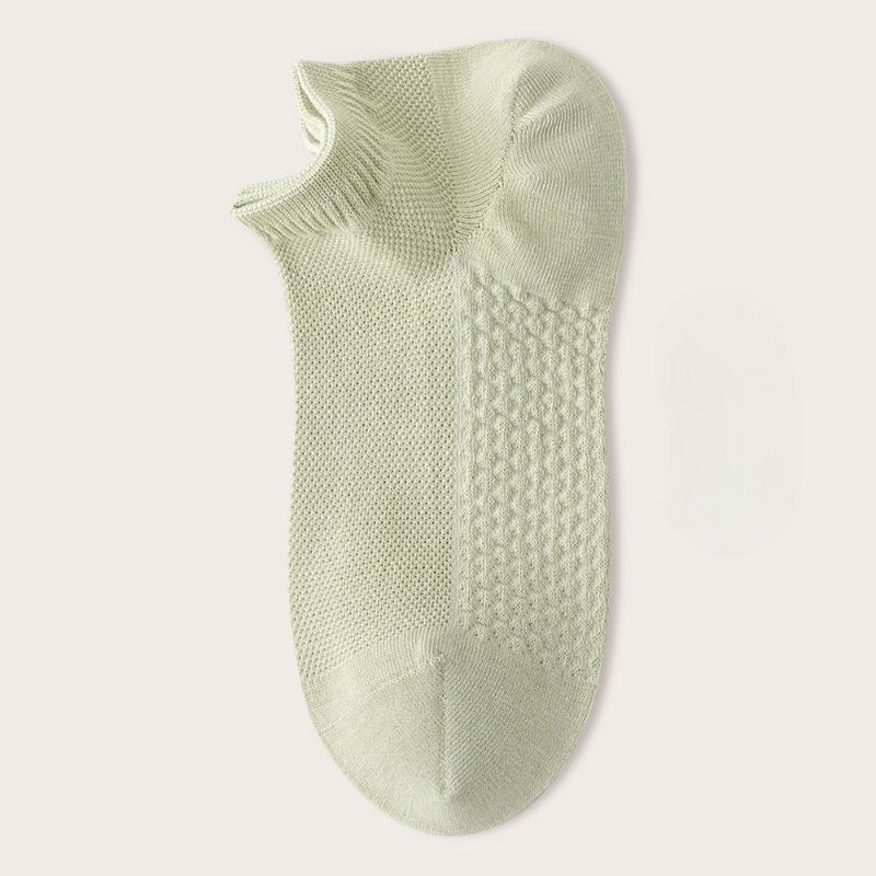 Women's Autumn Short Socks, Antibacterial, Shallow-mouthed, Sweat-absorbing, Breathable and Non-removable, As Well As Summer Boat Socks