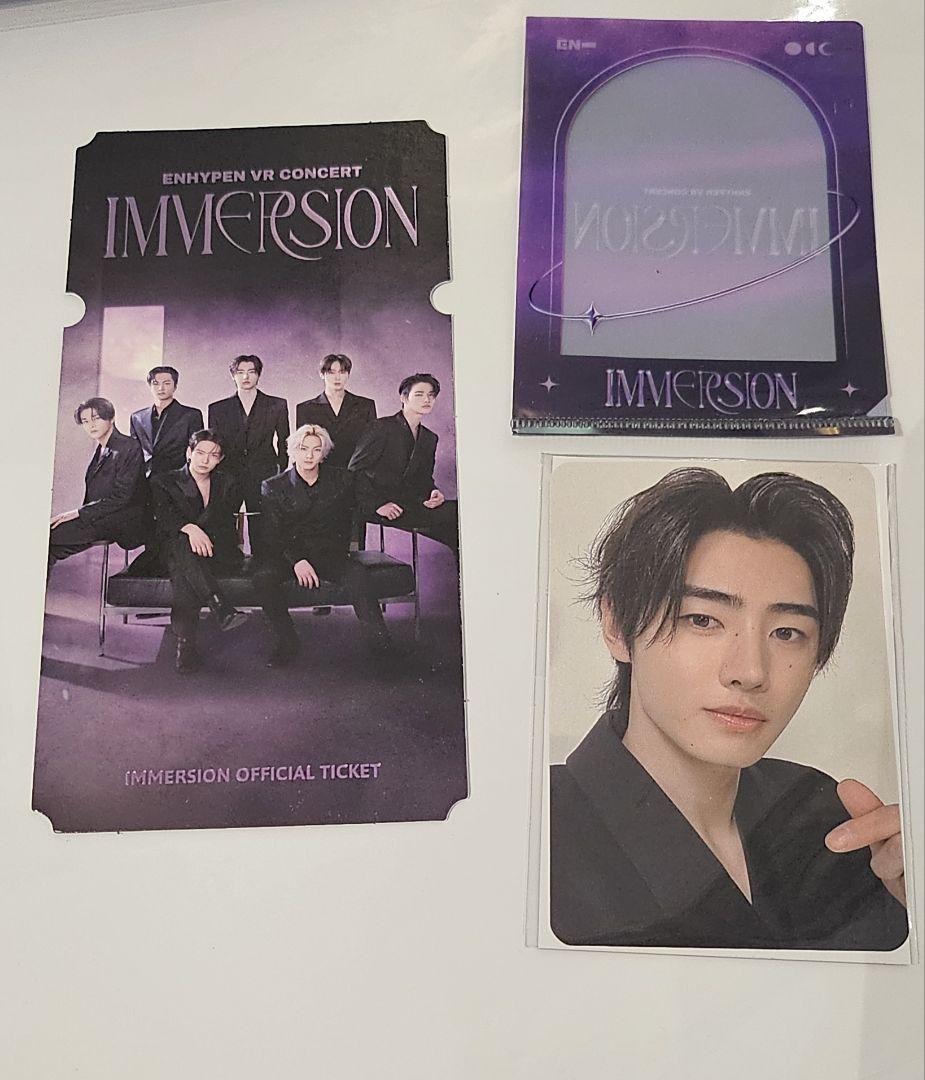 

[USED] ENHYPEN VR IMMERSION Photo Card Trading Card Sunghoon