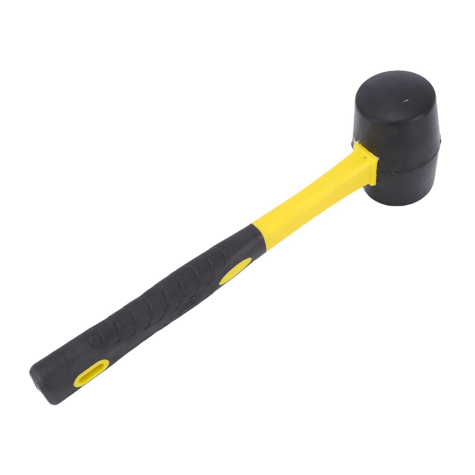 

Гума , Гумовий молоток для кемпінгу, укладання підлоги, кілків для намету, деревообробки, робіт з м яким ударом без пошкоджень, ергономічна ручка