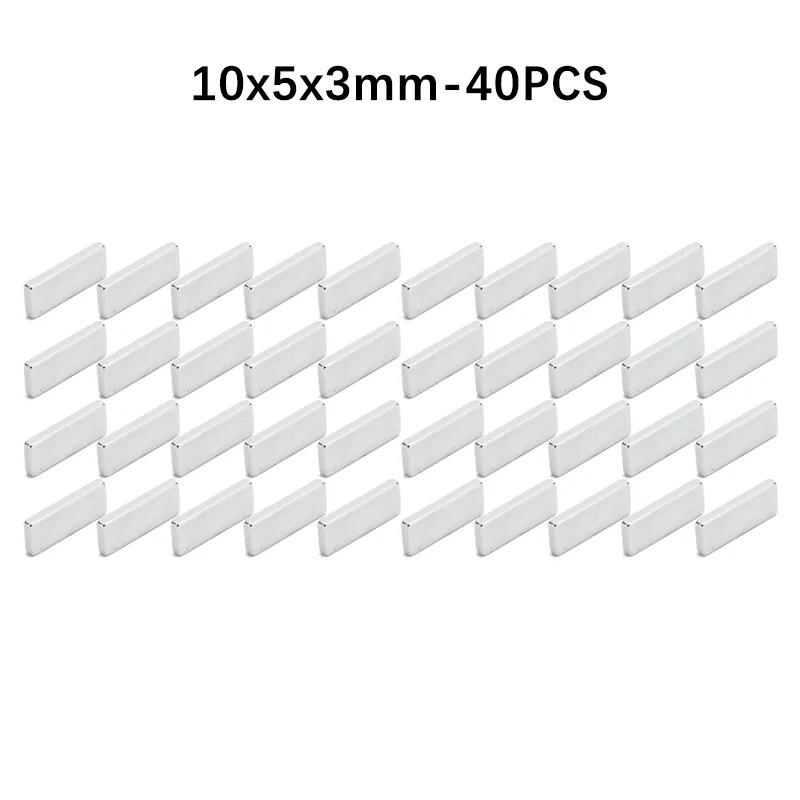 20X10X2 Rectangular Strong Magnetic Force N35 High Strength Neodymium Magnet Suitable Gardening Refrigerator Stickers