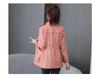 Women's Slimming Trench Coat with Stand Collar - 2024 Spring/Autumn Fashion