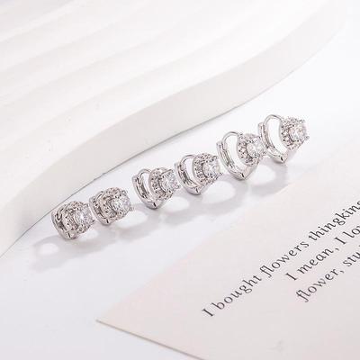 Stylish Korean Micro-Paved Diamond Ear Cuff – Versatile Everyday Luxury for Fashionable Women