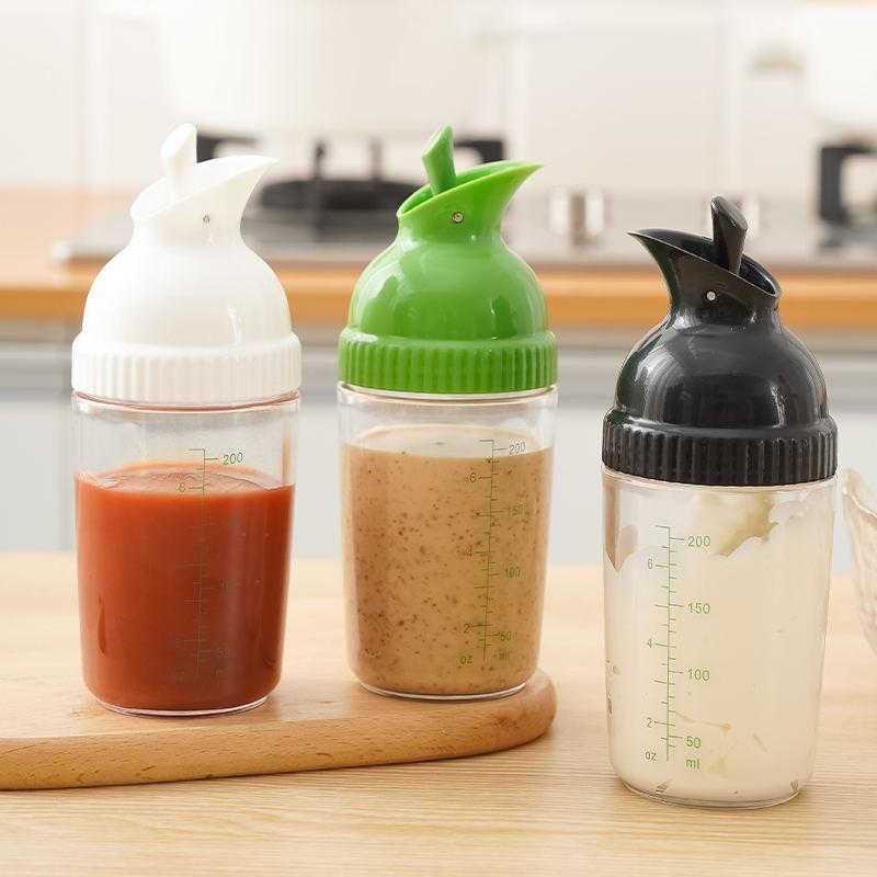 Tomato Sauce Salad Dressing Bottles Kitchen Tools Seasoning Bottles Soy Sauce Bottle Anti-leakage Oil Pots Household Accessories