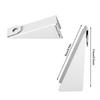 5 Inch K Type Gutter Leveling Wedges White Aluminum Support Tool For Sloped Fascia Roof Drain Alignment 25 Pack