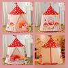 ZISIZ Kids Princess Mushroom Play Tent