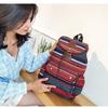 Women's Korean Style Ethnic Canvas Backpack