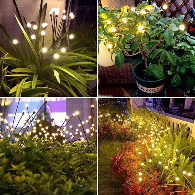 Outdoor Solar Firefly String Lights