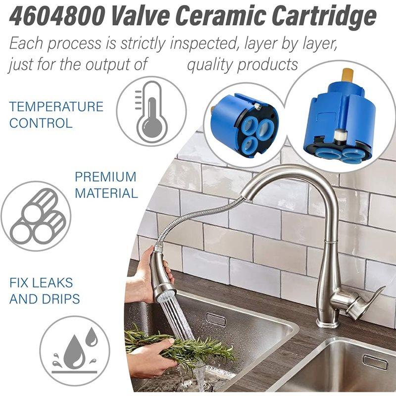 A25F-Cartuccia Sostitutiva per Rubinetto Grohe 46048000 Cartuccia Sostitutiva per Rubinetti Grohe