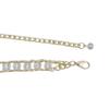 New women's belt - casual rhinestone embellished metal chain waist chain