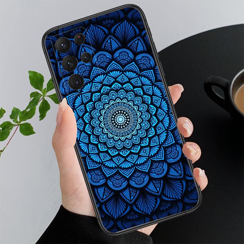 

Mandala Phone Case For Samsung Galaxy S25 S24 S23 S22 S21 Ultra S24 S23 S22 S21 S25 Plus S24 S20 FE S23