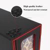 3-in-1 Card Deck Box Holds 200+ Sleeved Card Magnetic Card Case with 2 Commander Display and 1 Dice Tray for MTG TCG Sports