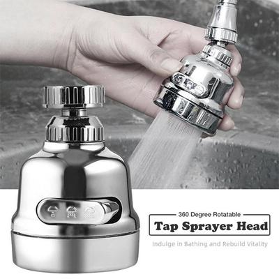 360 Degree Swivel Kitchen Faucet Aerator Adjustable 3 Mode Sprayer Filter Diffuser Water Saving Nozzle Bath Faucet Connector