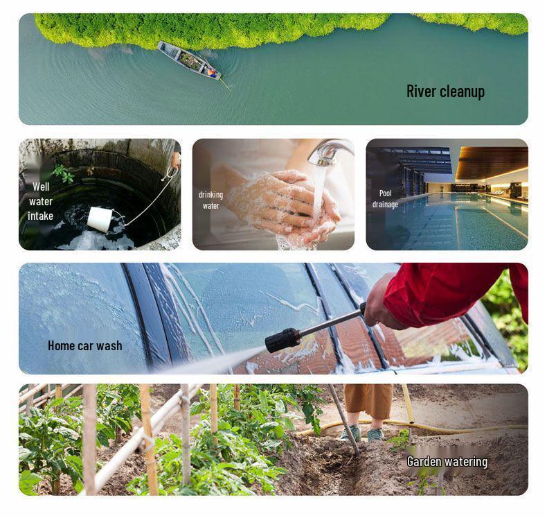 Copper Core 220V Stainless Steel Submersible Water Pump for Household, Sewage, and Agricultural Use