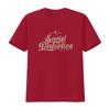 Maglietta da uomo Social Distortion Uomo Moda Classica Girocollo Cotone Nero 4X Large vintage Lavata Alla moda Elastica