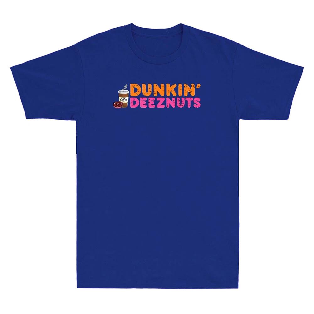 Dunkin Deez Nuts - Funny Dunkin Deeznuts Coffee Lover Gift Vintage Men s T Shirt 3XL