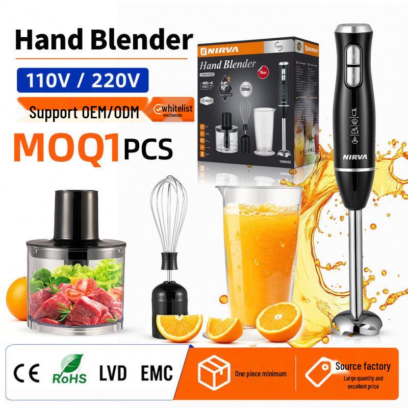 Multifunctional Handheld Blender & Mixer with Stainless Steel Blades