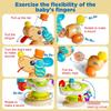 Multifunctional Baby Dining Table Toy: Detachable Suction Cup Spinner with Steering Wheel for Ages 0-3