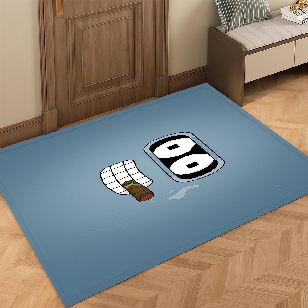 Door Mat Cartoon Bedside F-Futurama Entrance Bath Floor Funny Decoration Corridor Door Mat Carpet Living Room Balcony