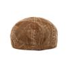 Britse Corduroy Achtkantige Pet Herfst Winter Heren Pet Warme Baret