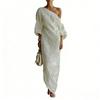 Ladies' Casual Irregular One Shoulder Lazy Dress
