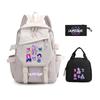 Demon Hunters KPop Demon Hunters Student School Bag Three-piece School Bag Zipper Pencil Case