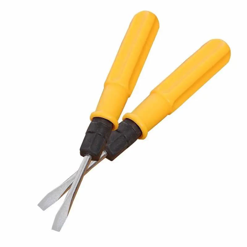 Mini Portable Screwdriver Transparent Head Screwdriver Handle Repair Manual Precision Car Repair Home Necessary Tool Fasteners