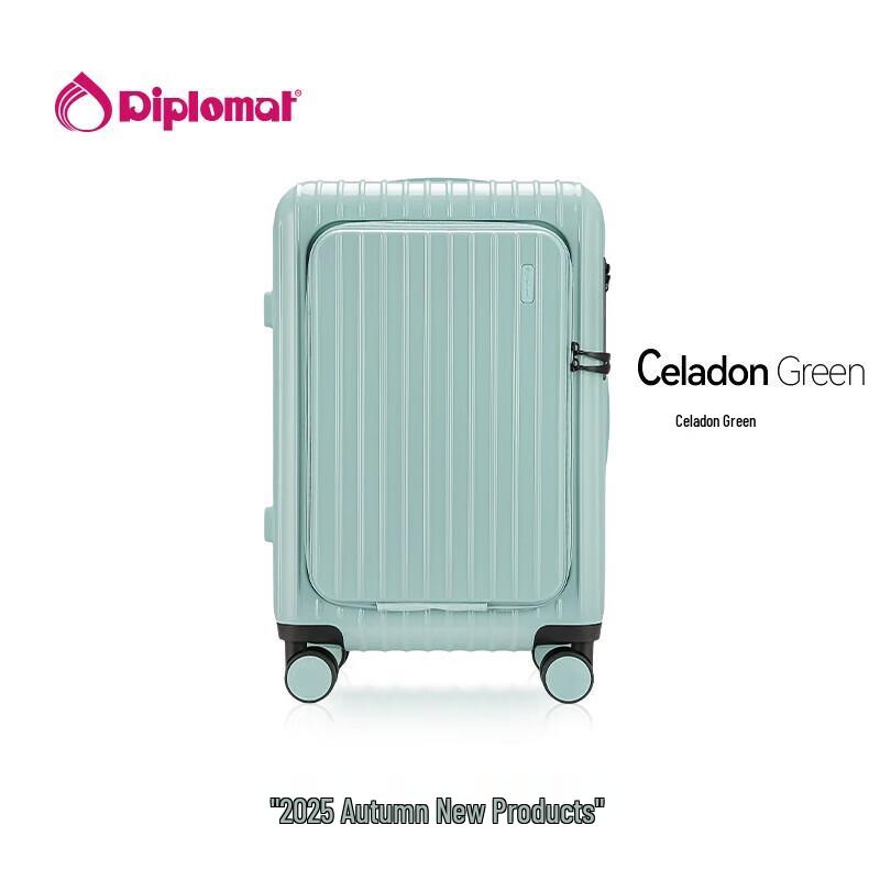 

Diplomat 20-inch Front Opening Carry-on Suitcase