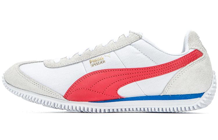 PUMA Speeder Sd White High Risk Red 390558-04 37