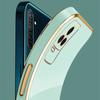 Für Xiaomi Poco F4 Hülle Poco F4 Cover 22021211RG 22021211RI Luxus Square Plating Redmi K40S Telefonhülle Stoßfeste Rückseite
