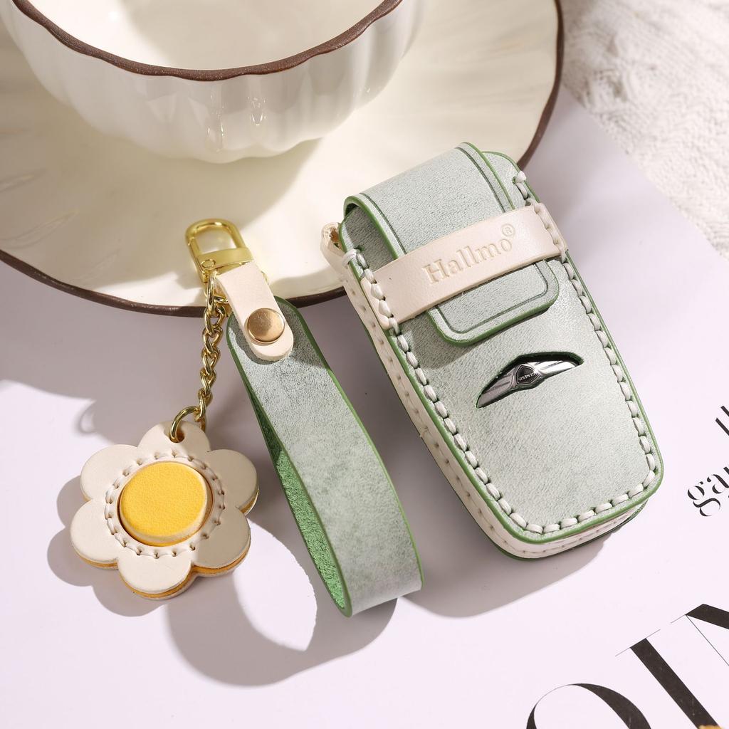 8 Bottons Genuine Leather Auto Key Fob Cover Remote Case Fit For Hyundai Genesis G70 G80 G90 Eq900 Gv80 Gv70 Gv60 Gv80 Gv90 Bh Dh G60 Auto