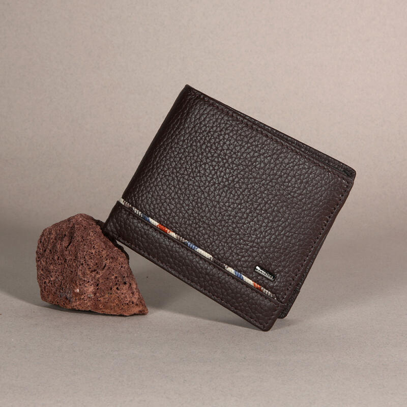 

Leather Half Wallet UW_YB_CA3607B brown