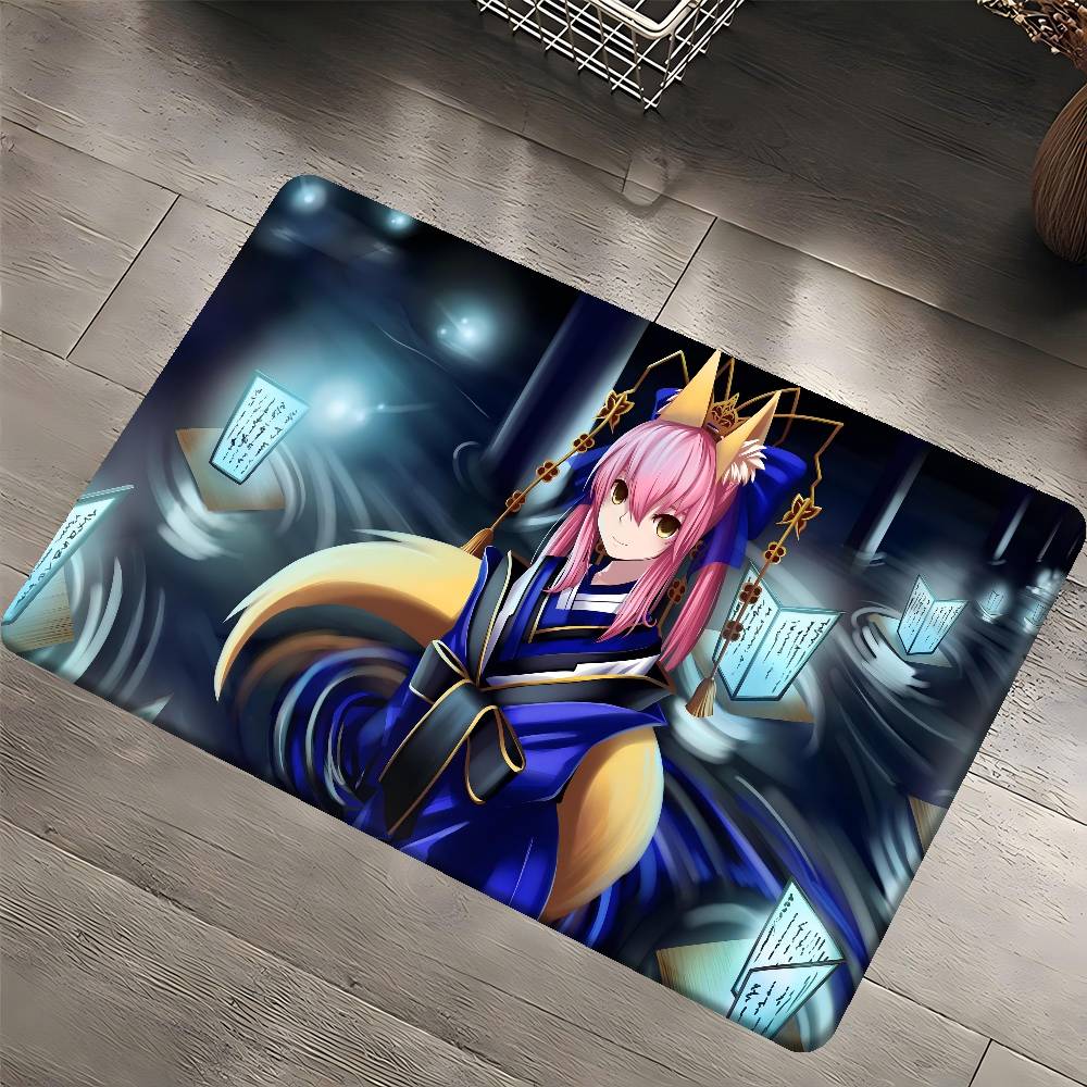 

T-Tamamo No Mae Nordic Floor Carpet Soft Doormat for Bathroom Bedroom Hotel Decor Non-Slip Mat 40x60 cm