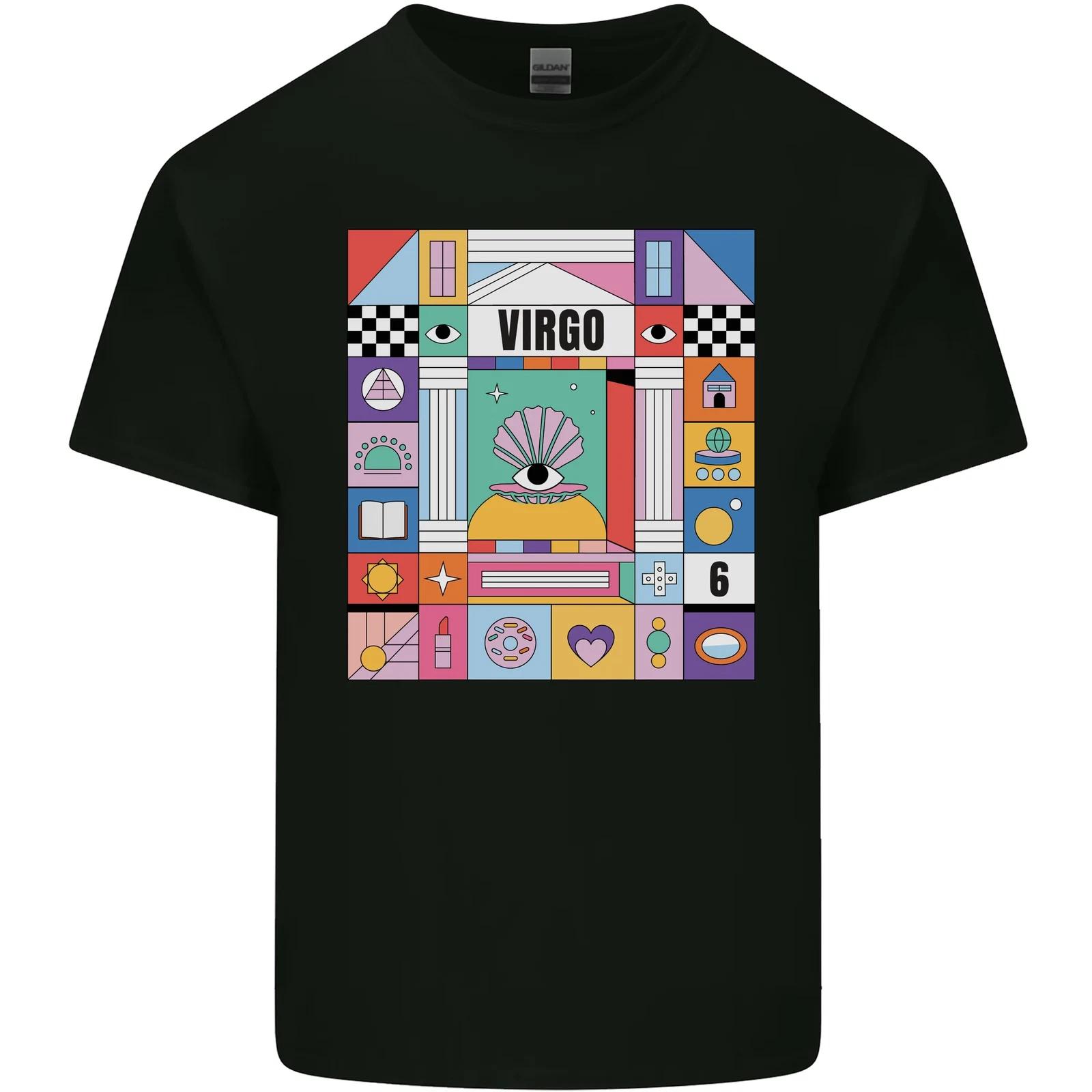 A Vibrant Virgo Star Sign Zodiac Kids T-Shirt Childrens 3XL