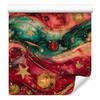 Red and Sea Ink Wallpaper for Living Room and Bedroom 50x1000