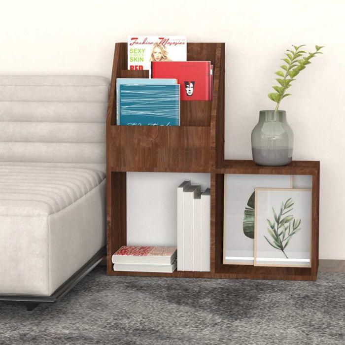 Porte revue pour enfants Chêne marron 71x30x78,5 cm