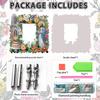 Acrylic Special Shape Flower Bird Rhinestone Tabletop Photo Frame Kit Table Top Diamond Painting Frame Kits Bedroom Table Decor