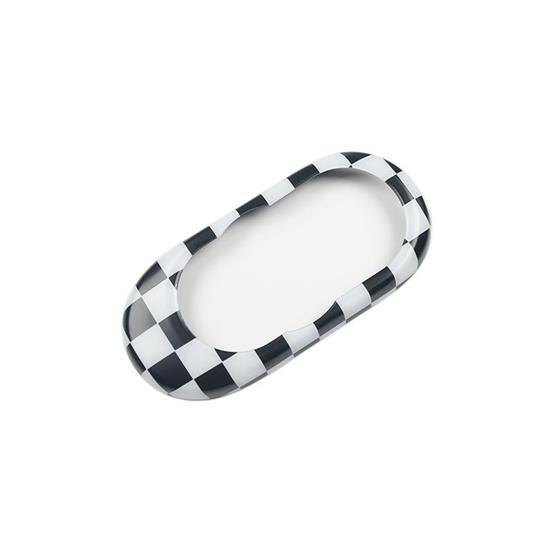 Car Center Console Multimedia Button Gear Panel Housing Cover Sticker For MINI One Cooper F55 F56 F57 Auto Car Accessories