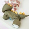 Hundemantel mit Kapuze Dinosaurier Hundekostüm Hundeoverall Wintermantel Hundeoverall Kostüm Hoodie Hundejacke Hundekleidung