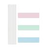 Colored PET Label 30/60/120Pcs Repositionable Writable Adhesive PET Note Page Marker for Notebook Planner Binder Folder