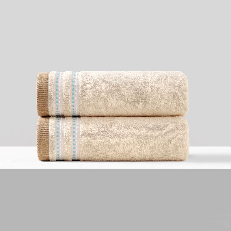 Premium Pure Cotton Solid Color Face Towel - Soft, Absorbent, Customizable Logo, Ideal for Business or Thank You Gifts